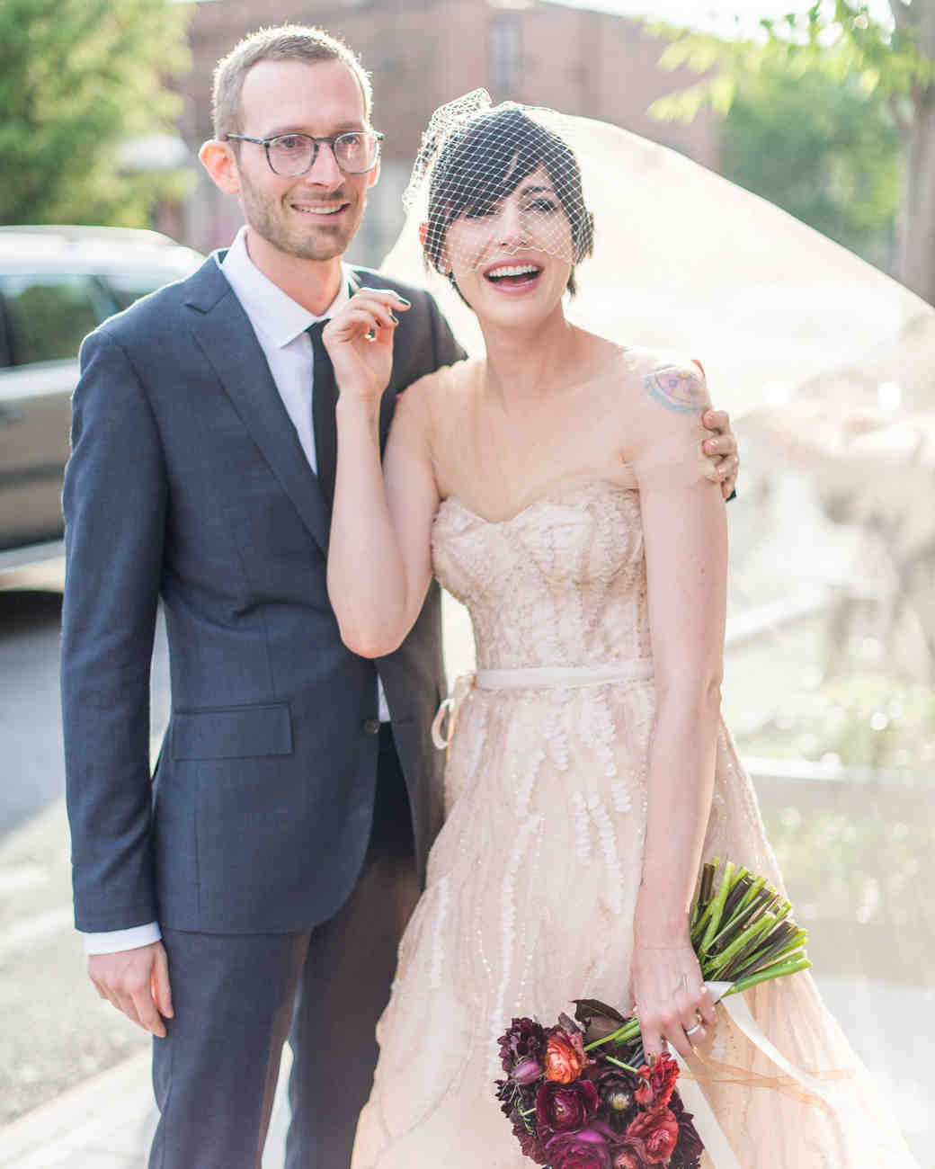 Chic Wedding Hairstyles For Short Hair Martha Stewart Weddings