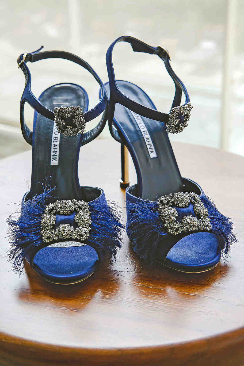40 Wedding Shoes That Are Worthy Of An Instagram Martha Fringed Blue Heels
