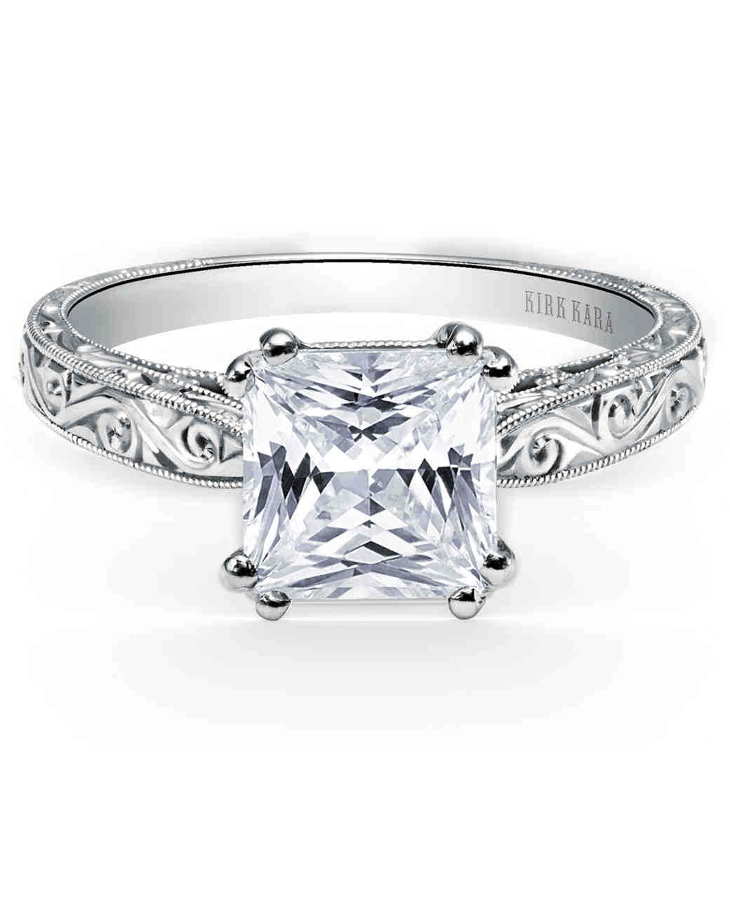  Princess  Cut  Diamond  Engagement Rings  Martha Stewart 