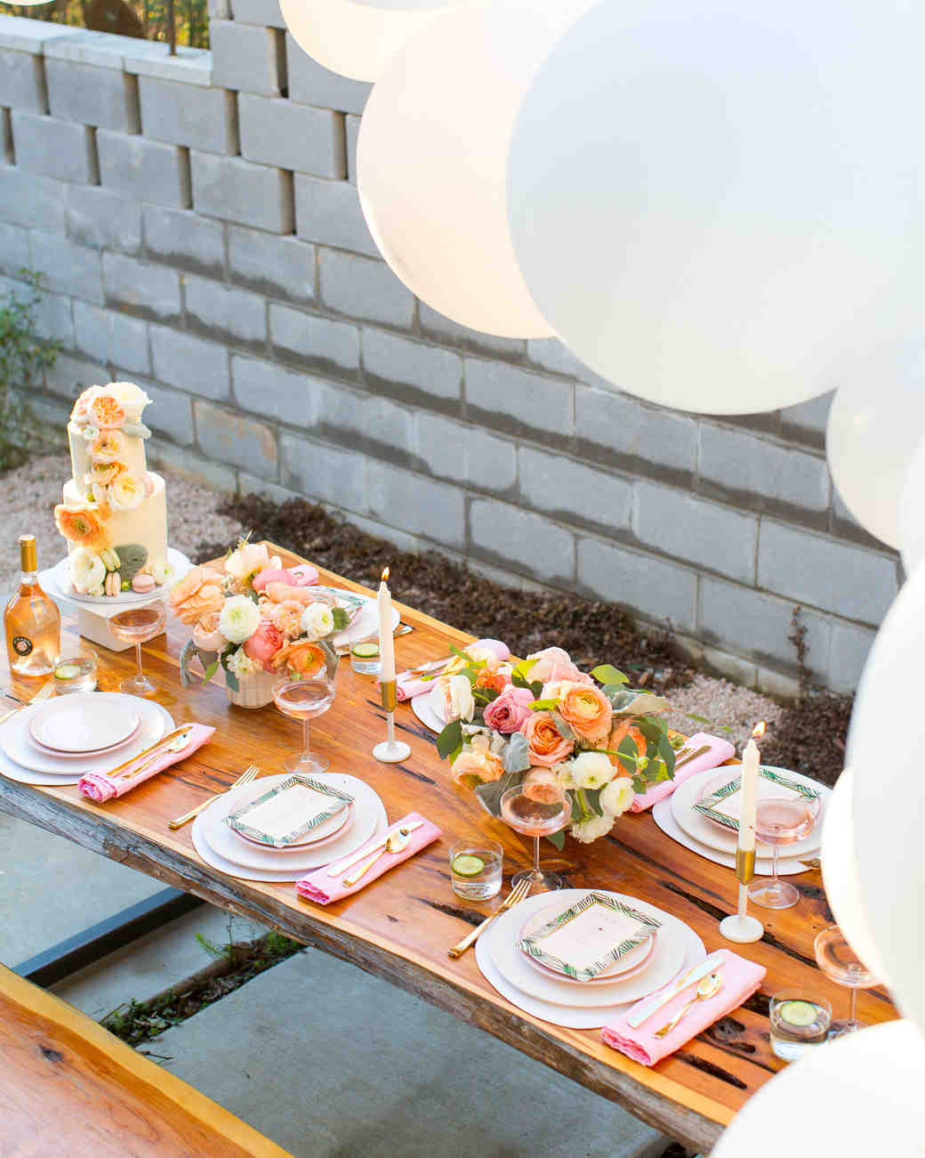 Bridal Shower Etiquette You Need To Know Martha Stewart Weddings Bridal Shower Table