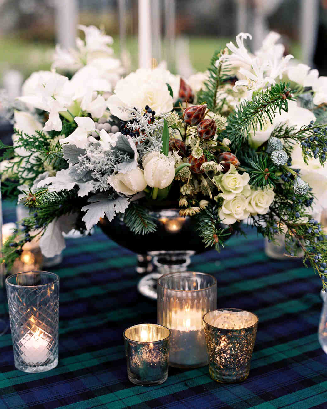 Winter Wedding Centerpieces That Nod To The Season Martha Stewart