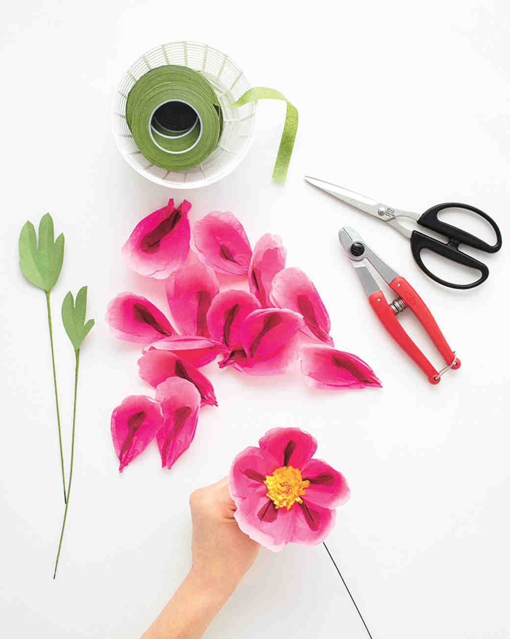 How to Make Paper Flowers: Peony | Martha Stewart Weddings