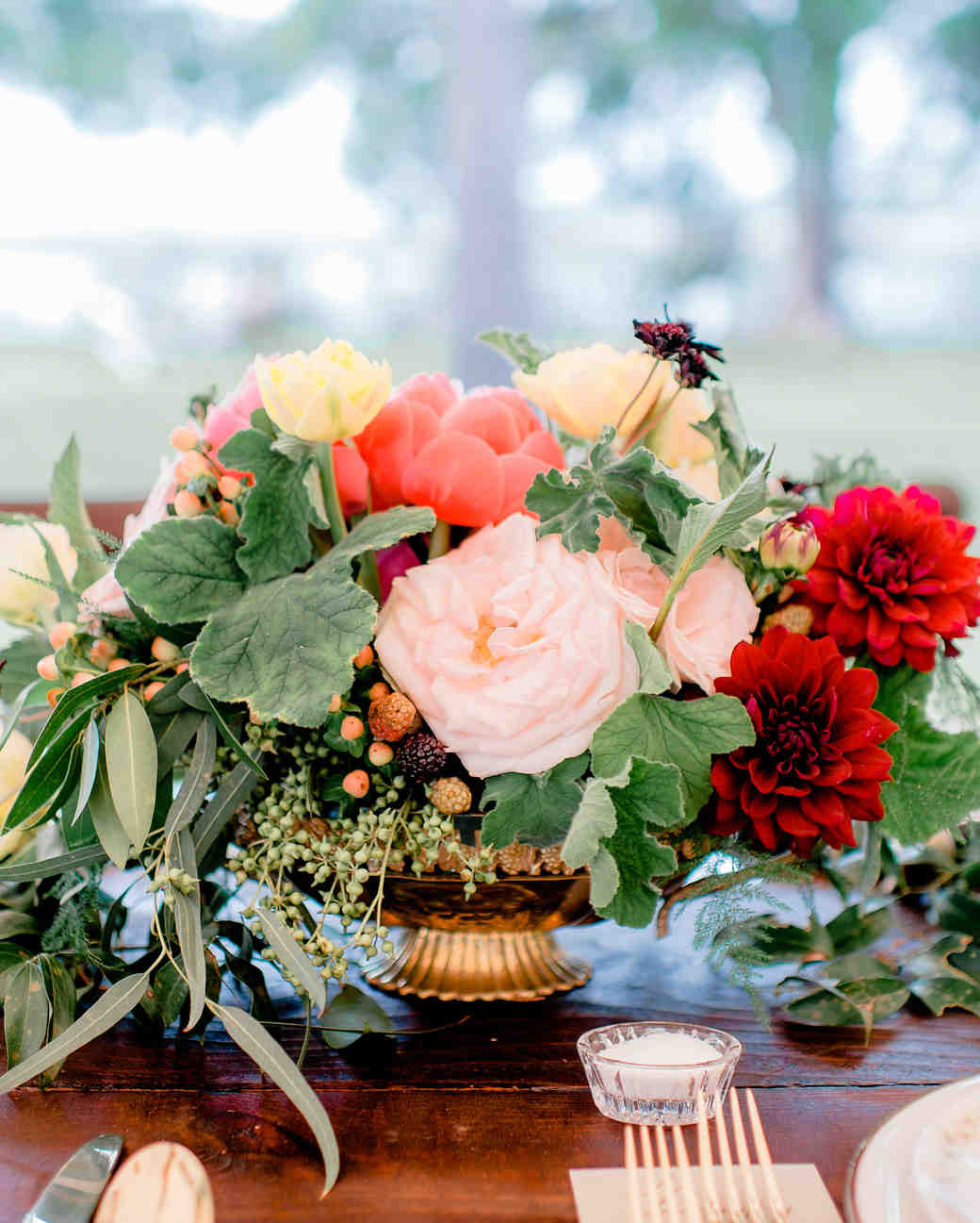 The Prettiest Peony Wedding Centerpieces | Martha Stewart Weddings