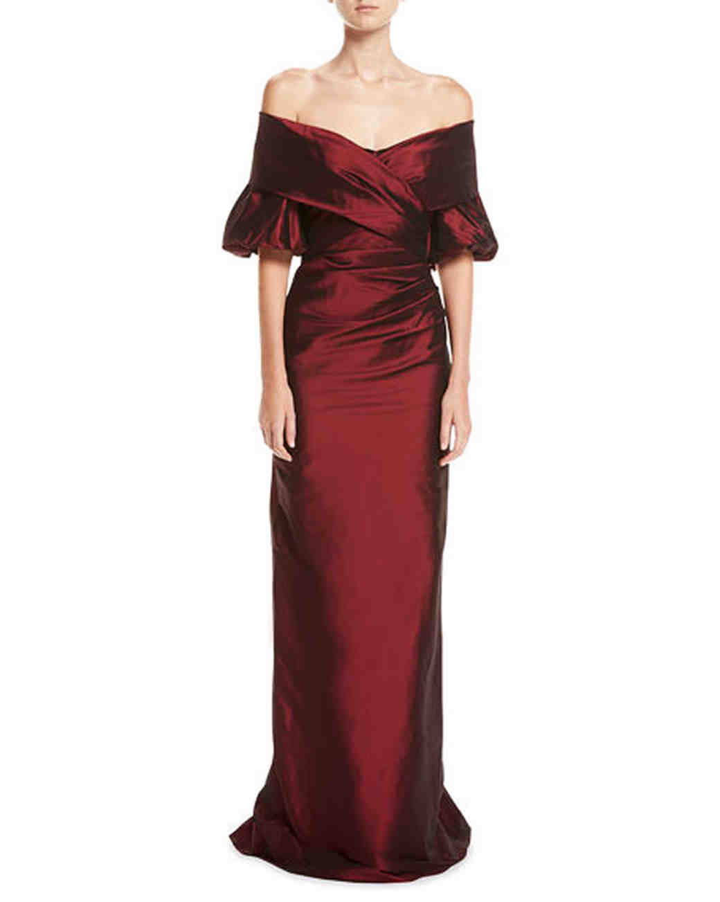 24 Burgundy MotheroftheBride Dresses Martha Stewart Weddings