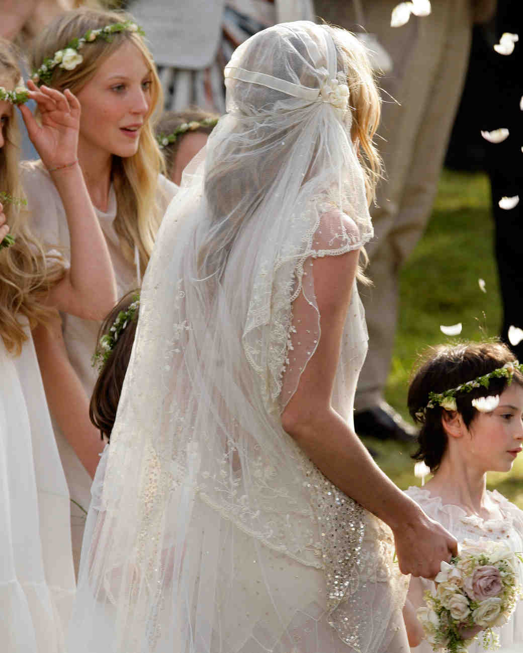 Celebrity Brides Who Wore Unforgettable Veils Martha Stewart Weddings