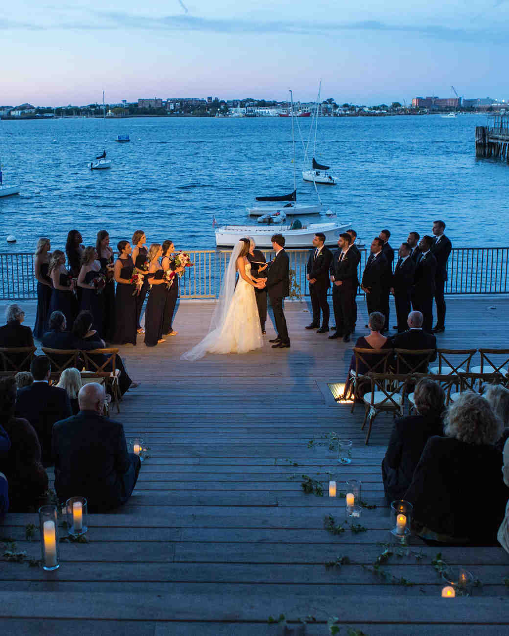 A Contemporary Wedding At Boston Art Museum Martha Weddings