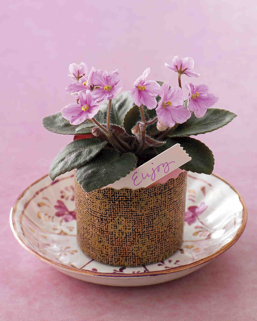 Bridal Shower Favor Ideas That You Can DIY | Martha Stewart Weddings Get ideas for creative gifts that you can DIY and give to the ladies who attended the bridal shower.