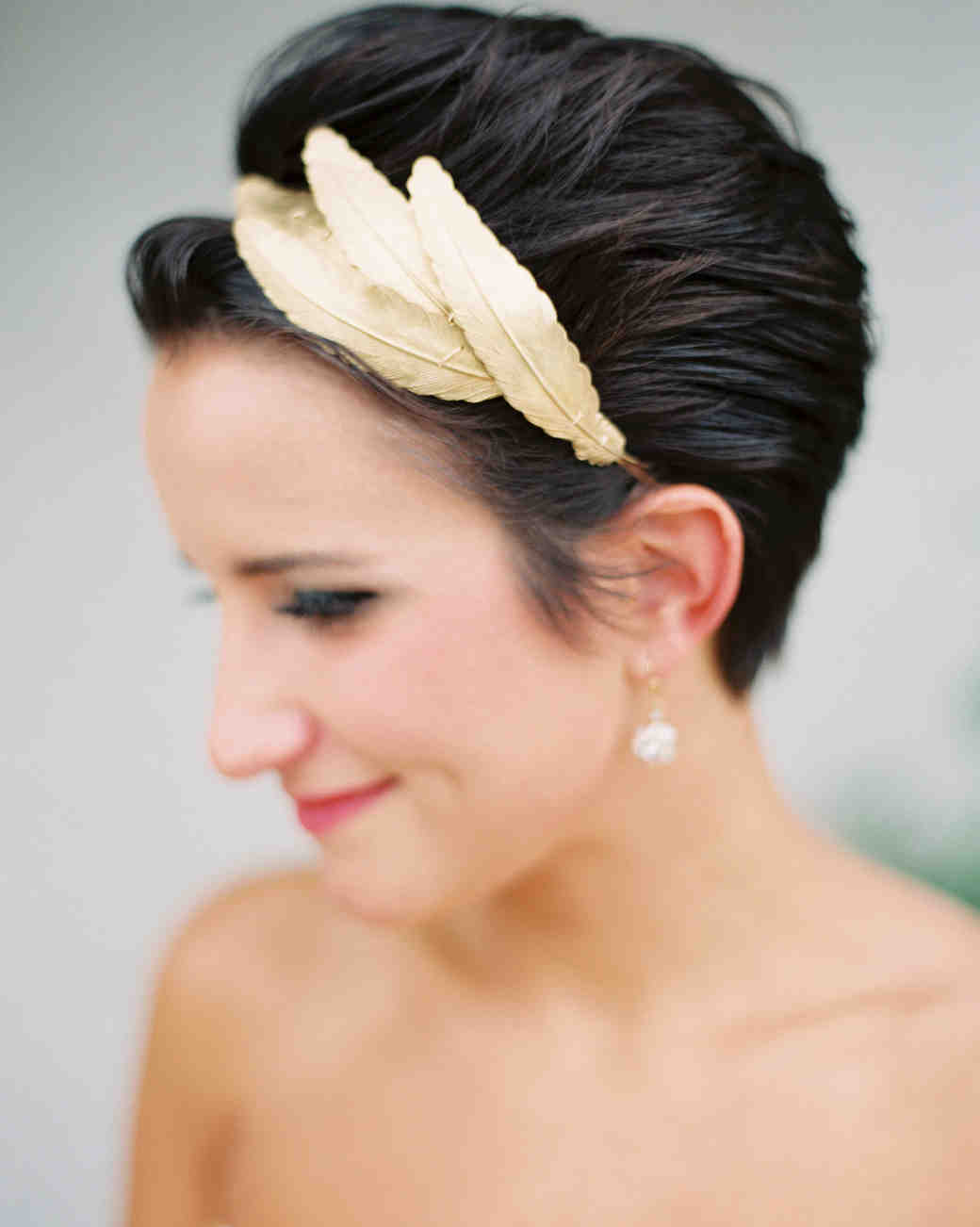 Chic Wedding Hairstyles For Short Hair Martha Weddings