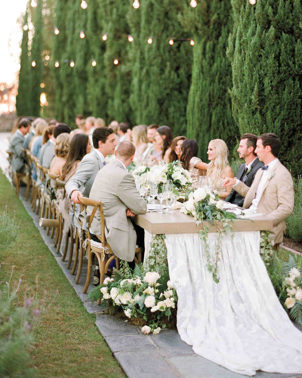 An Enchanted Garden Wedding In California Martha Weddings