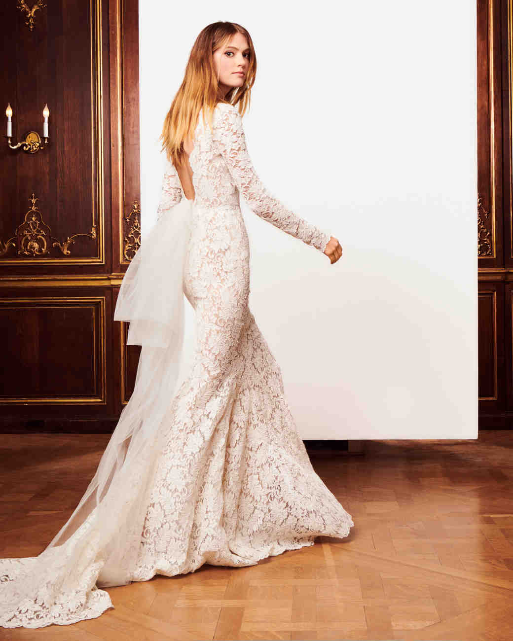 Oscar De La A Fall 2018 Wedding Dress Collection Martha Oscar De La A Fall 2018 Wedding Dress