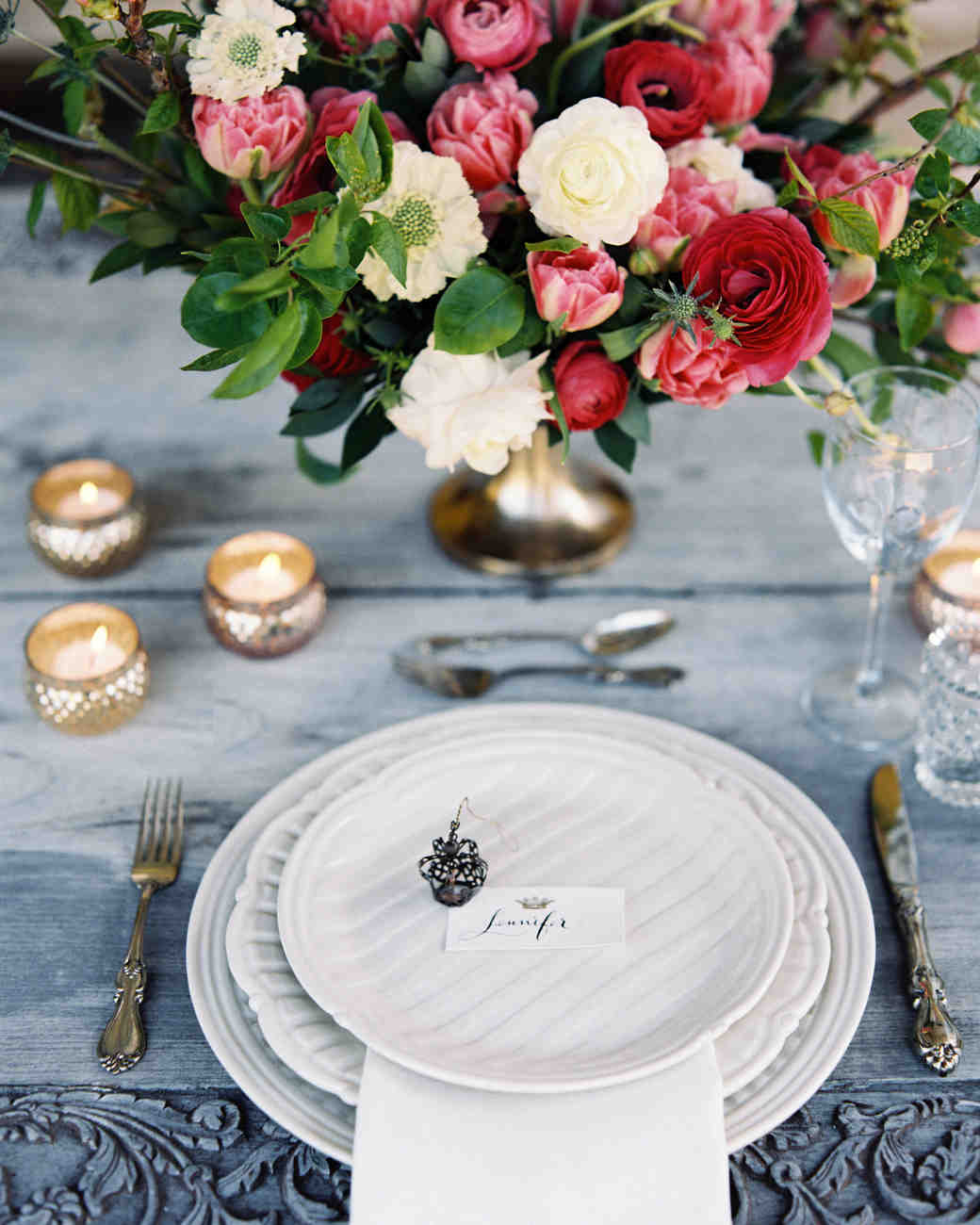 The Prettiest Place Settings from Real Celebrations | Martha Stewart ... The Prettiest Place Settings from Real Celebrations | Martha Stewart ...