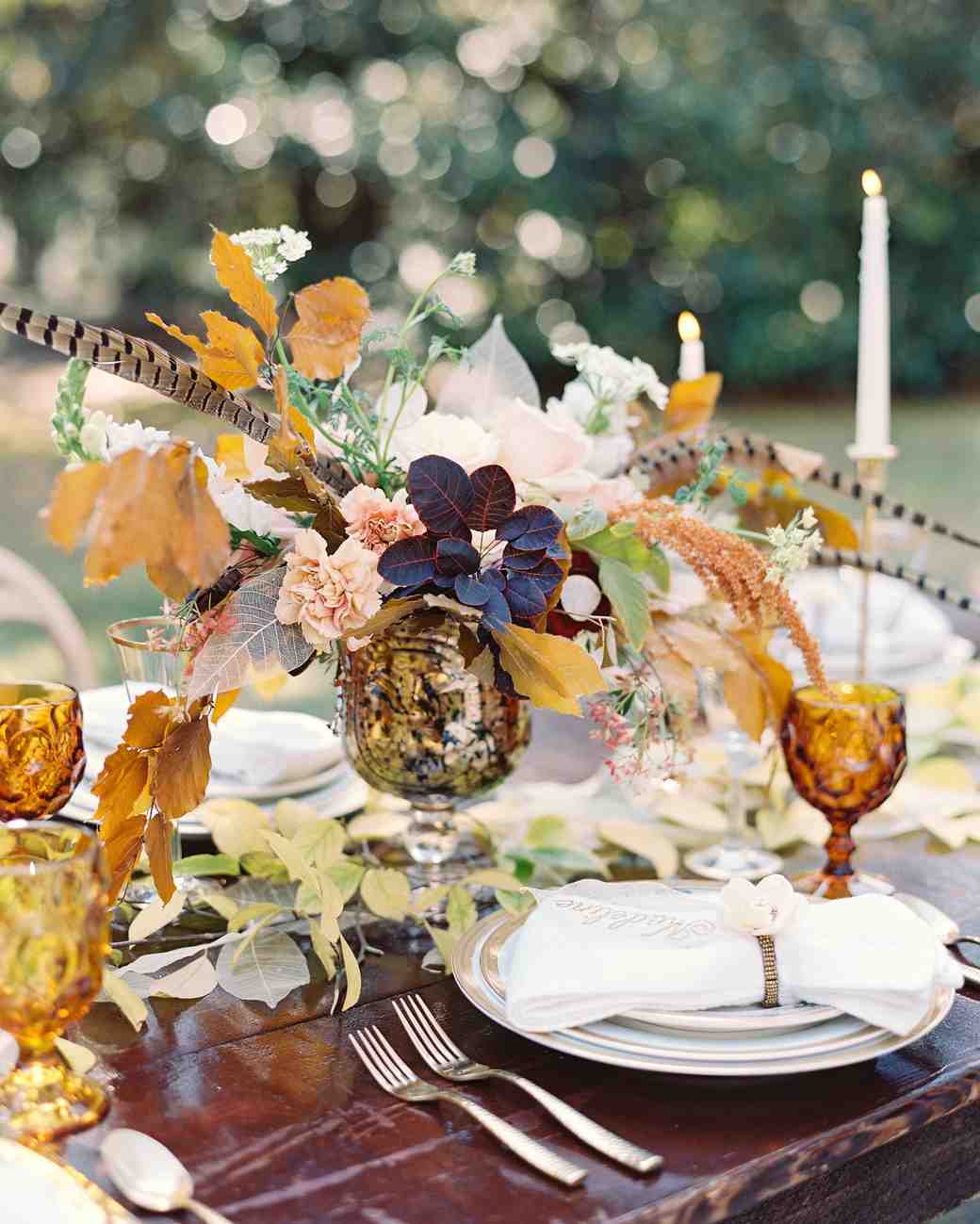 24 Ways To Use In Season Flowers In Your Fall Wedding Arrangements