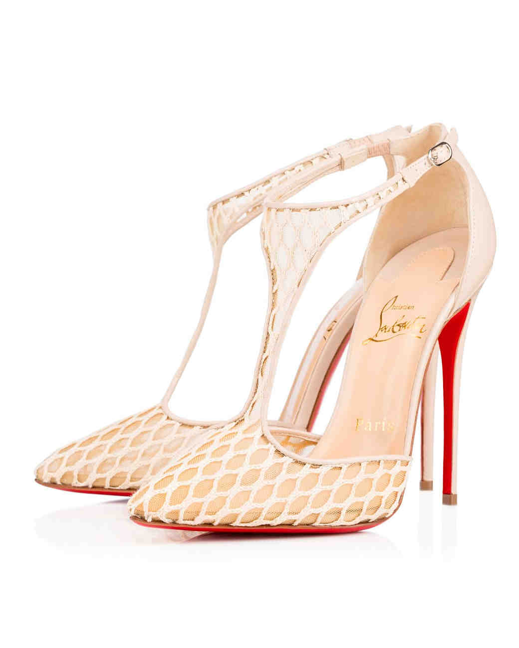 mesh wedding shoes