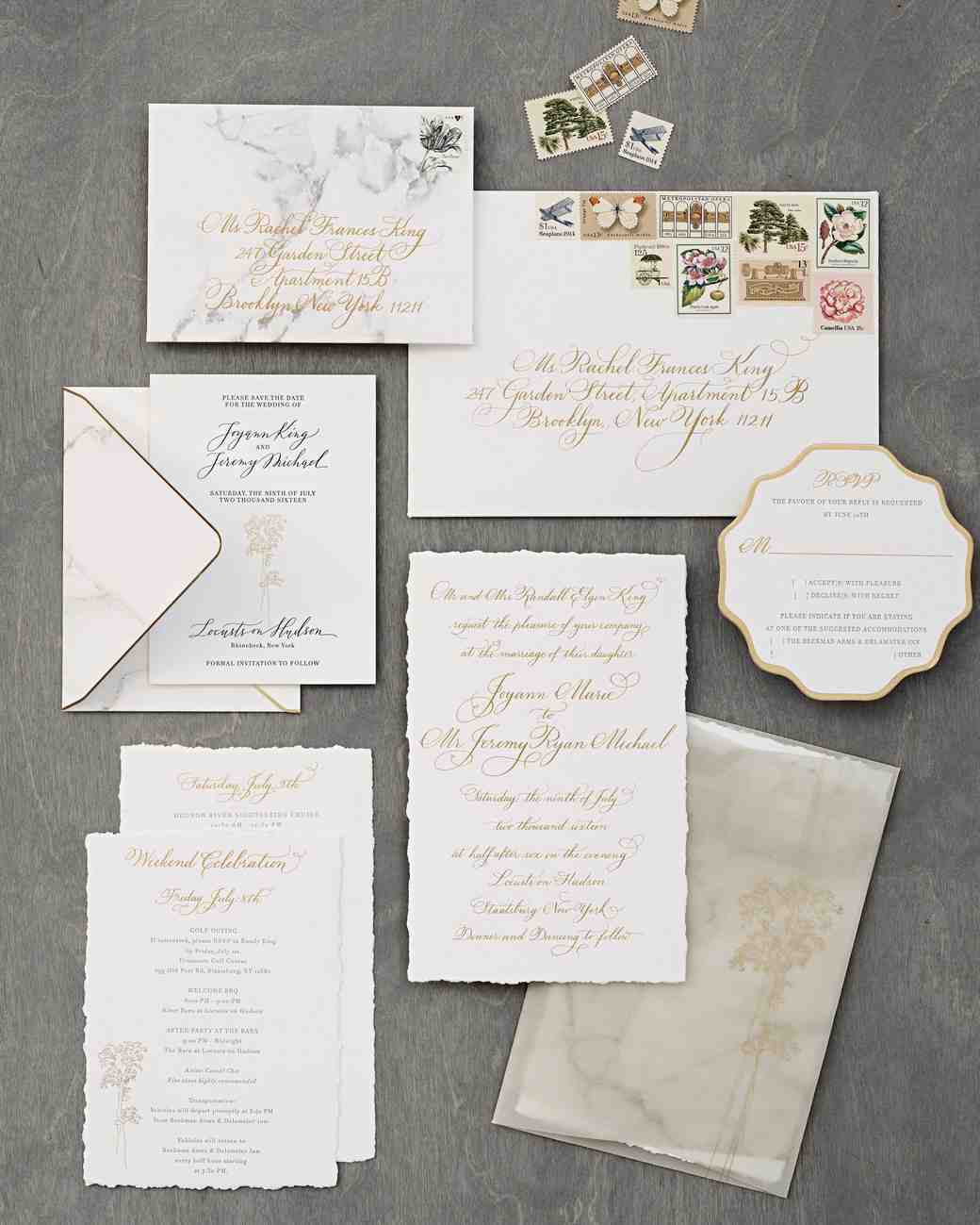 classic wedding invitations for traditional brides and grooms