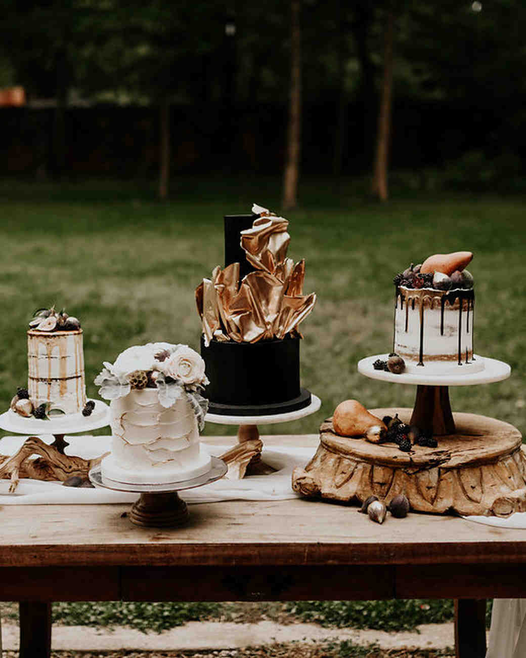 25 New Takes on Traditional  Wedding  Cake  Flavors  Martha 