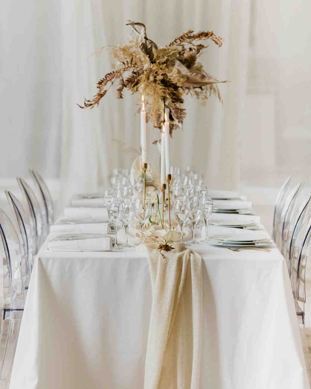 Non Flower Wedding Centerpieces Beloved Blog