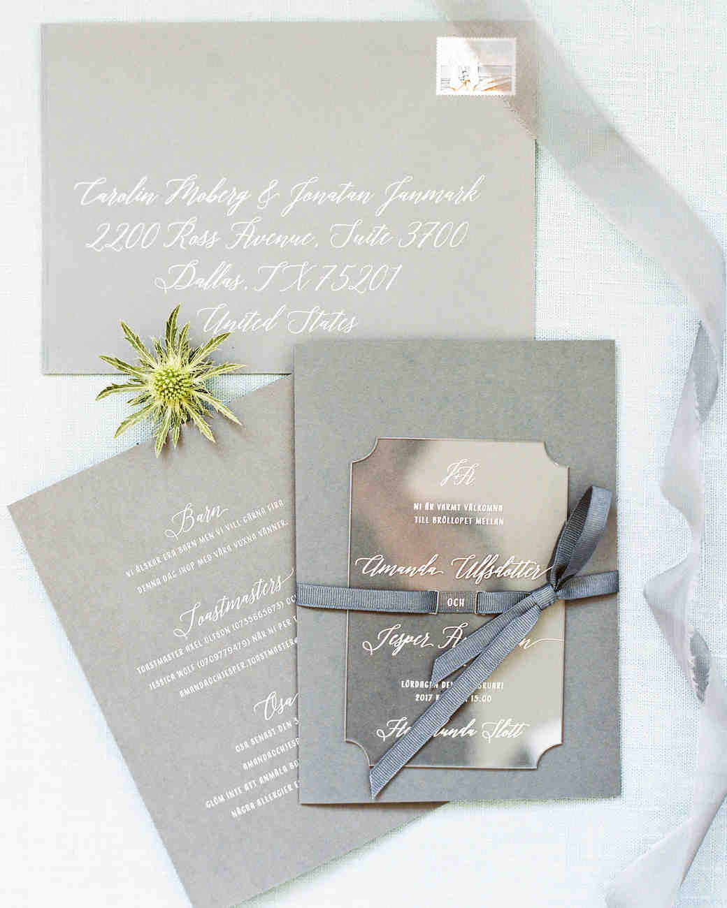 34 Unexpected Winter Wedding Invitations Martha Stewart Weddings