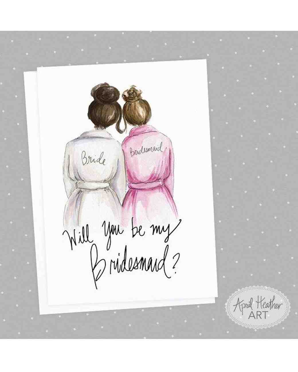12 will you be my bridesmaid cards we love martha stewart weddings