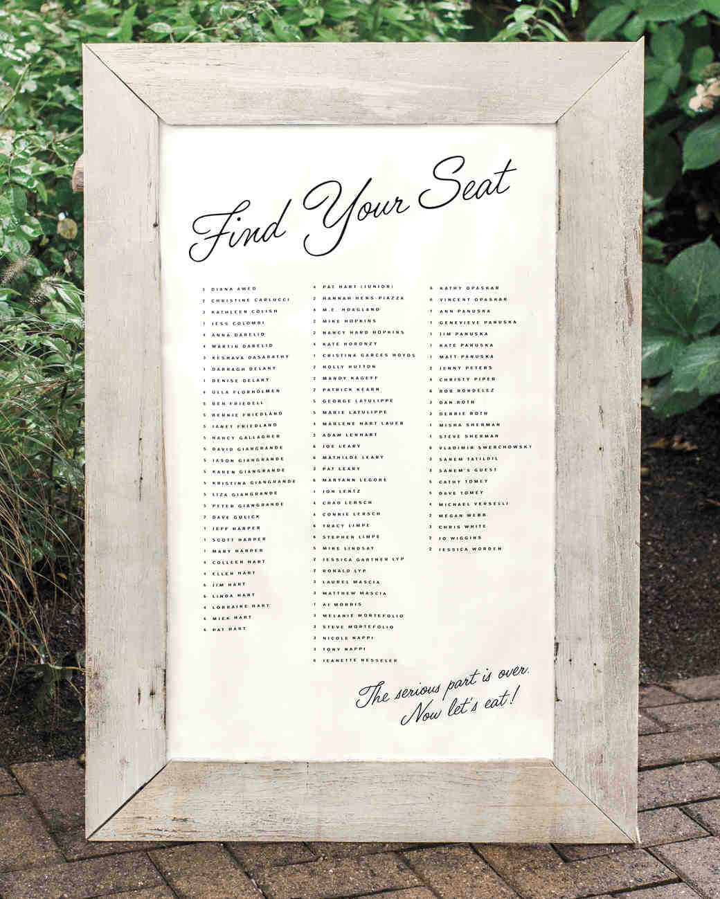25 unique wedding seating charts to guide guests to their wedding guest seating chart