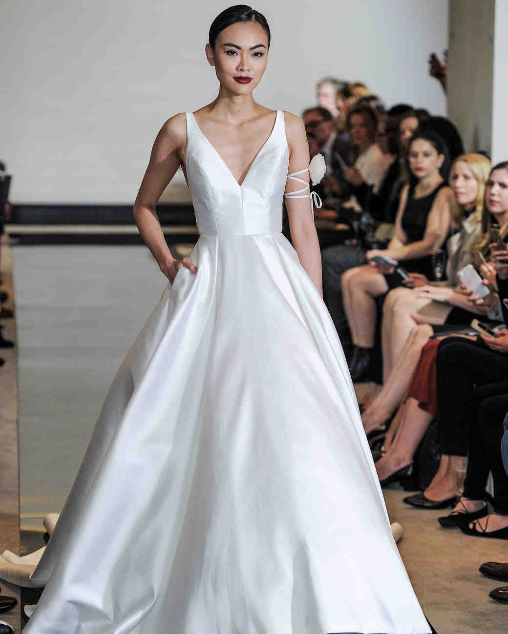  Simple  Wedding  Dresses  That Are Just Plain Chic Martha 