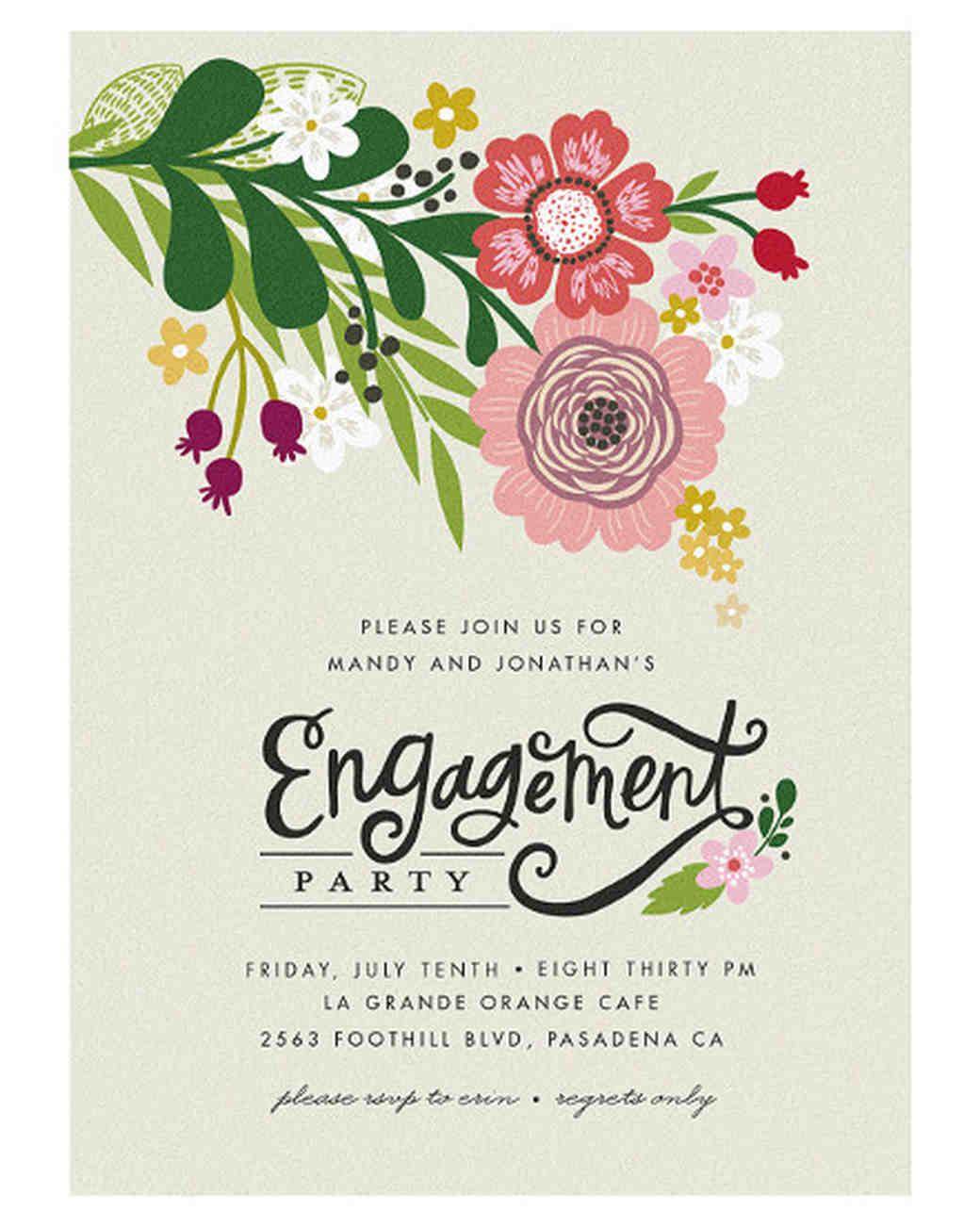 29 Paperless Engagement Party Invitations Martha Stewart Weddings