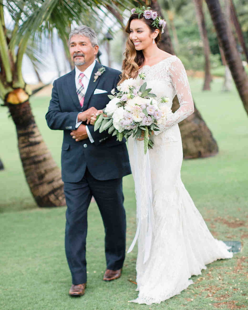 Renee Puente And Matthew Morrison S Destination Wedding In Hawaii Renee Puente And Matthew Morrison S Destination Wedding In Hawaii Martha Weddings