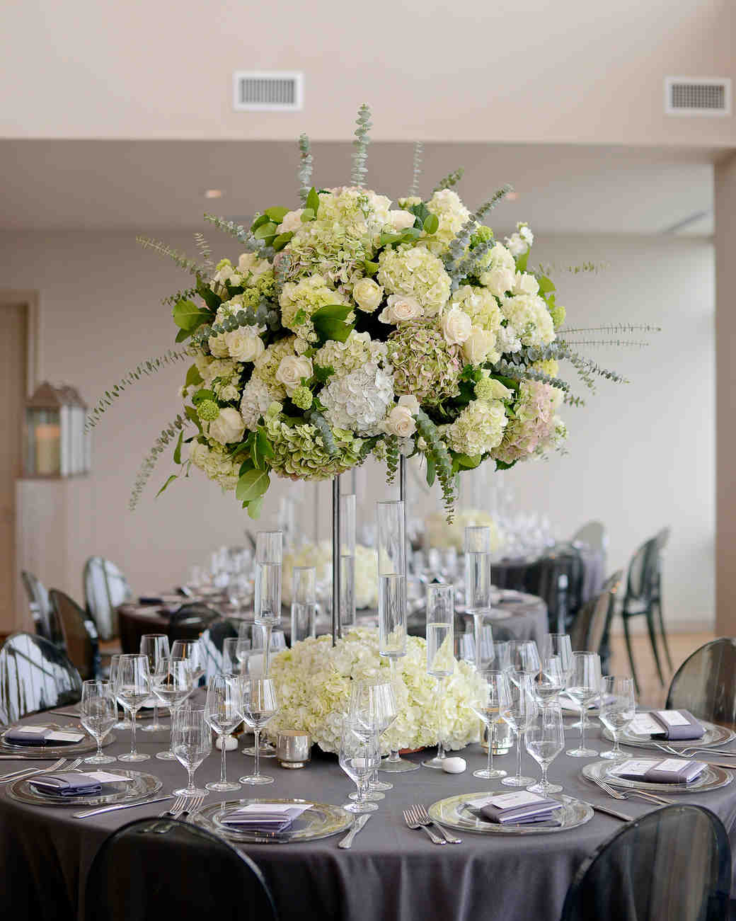 tall centerpieces that will take your reception tables to new