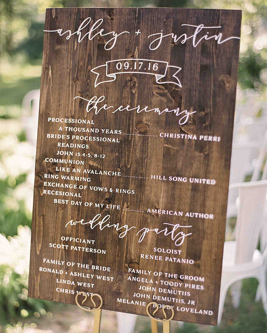 44 perfect wedding ceremony programs martha stewart weddings