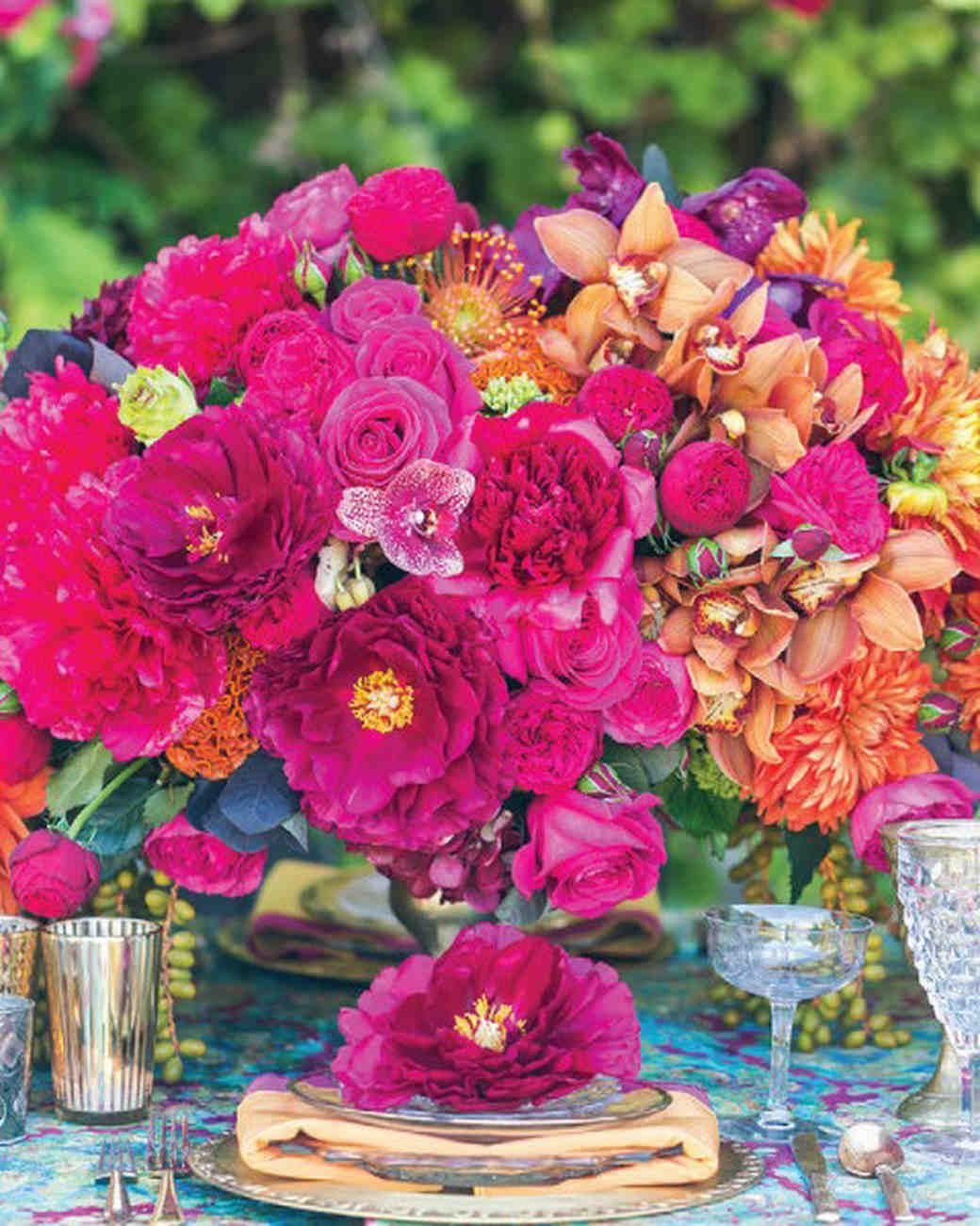 JewelToned Wedding Centerpieces That Will Dazzle Your Guests Martha