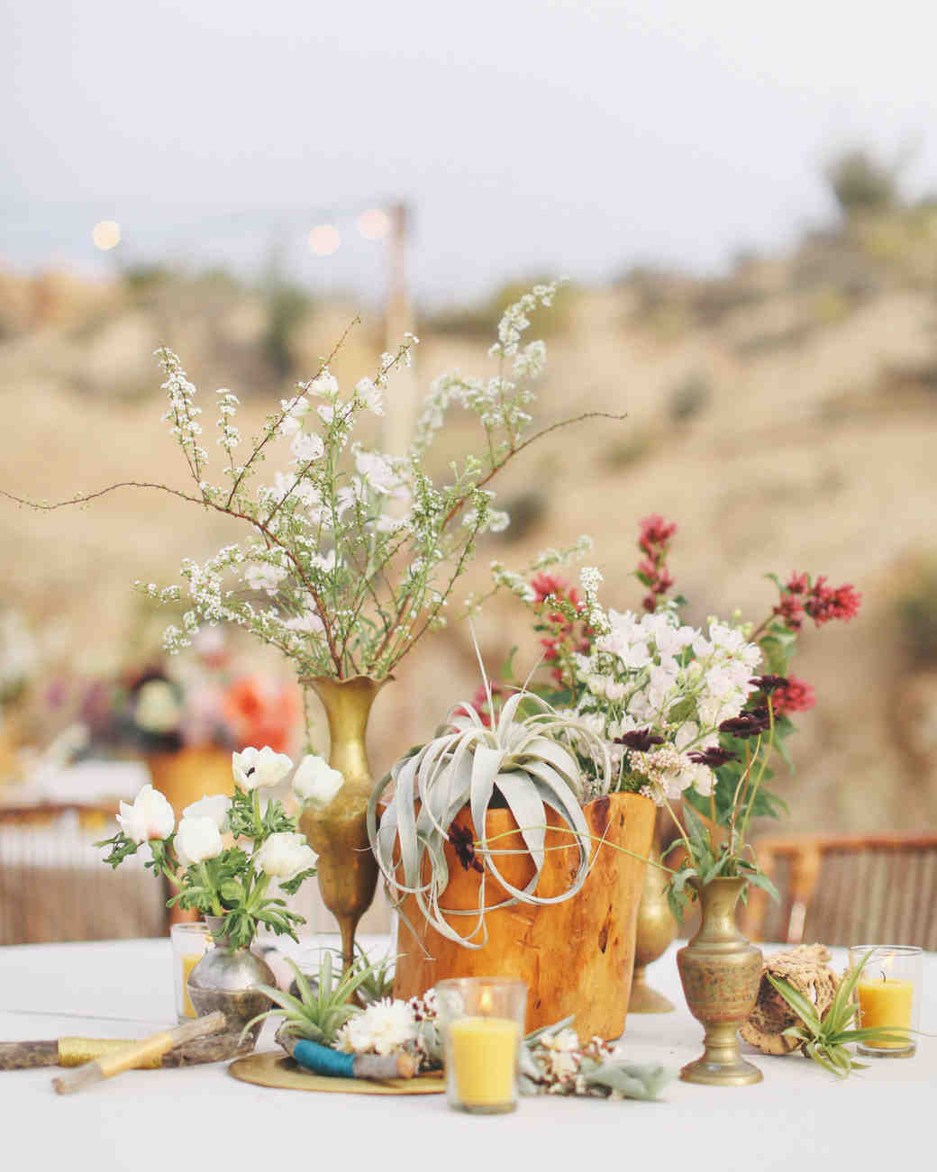 22 Totally Chic Vintage Centerpieces Martha Stewart Weddings