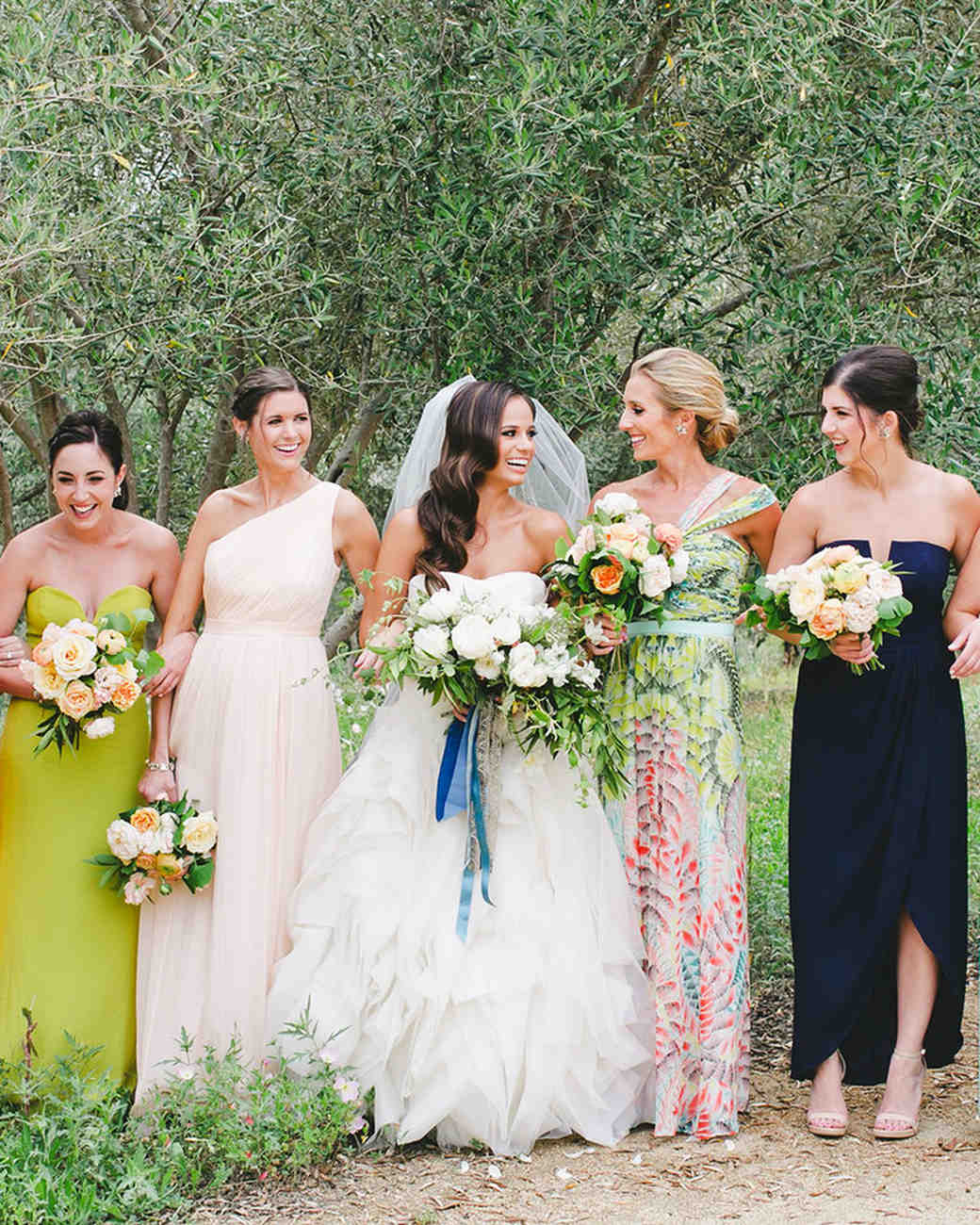 28 Mismatched Bridesmaids Dresses From Real Weddings Best Mix And 28 Mismatched Bridesmaids Dresses From Real Weddings Best Mix And Match