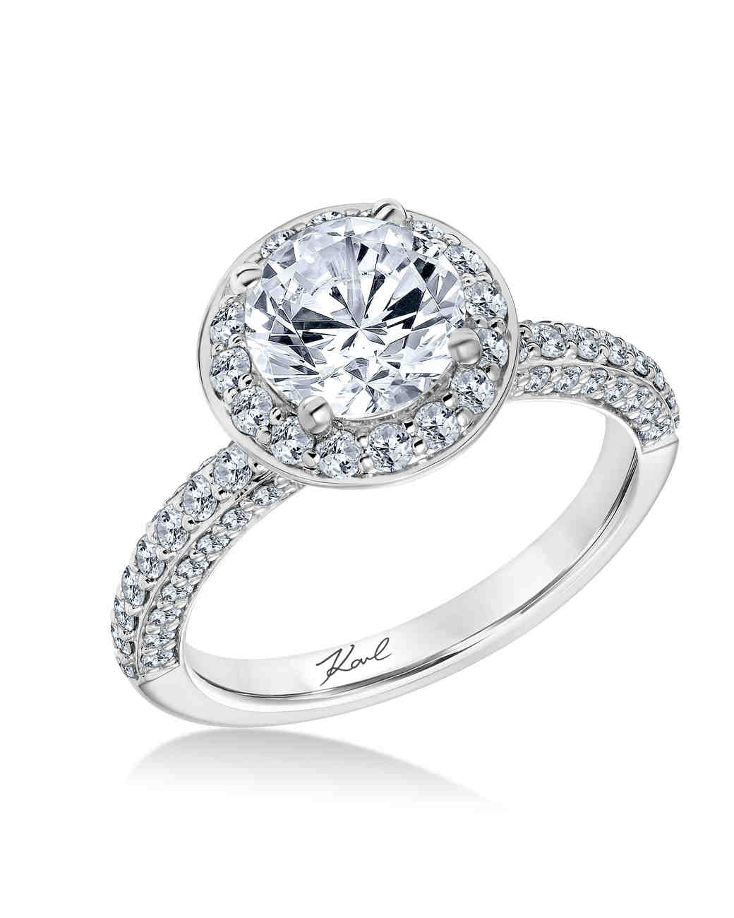 1/2 ct Round Diamond Solitaire Engagement Ring in 14k ...