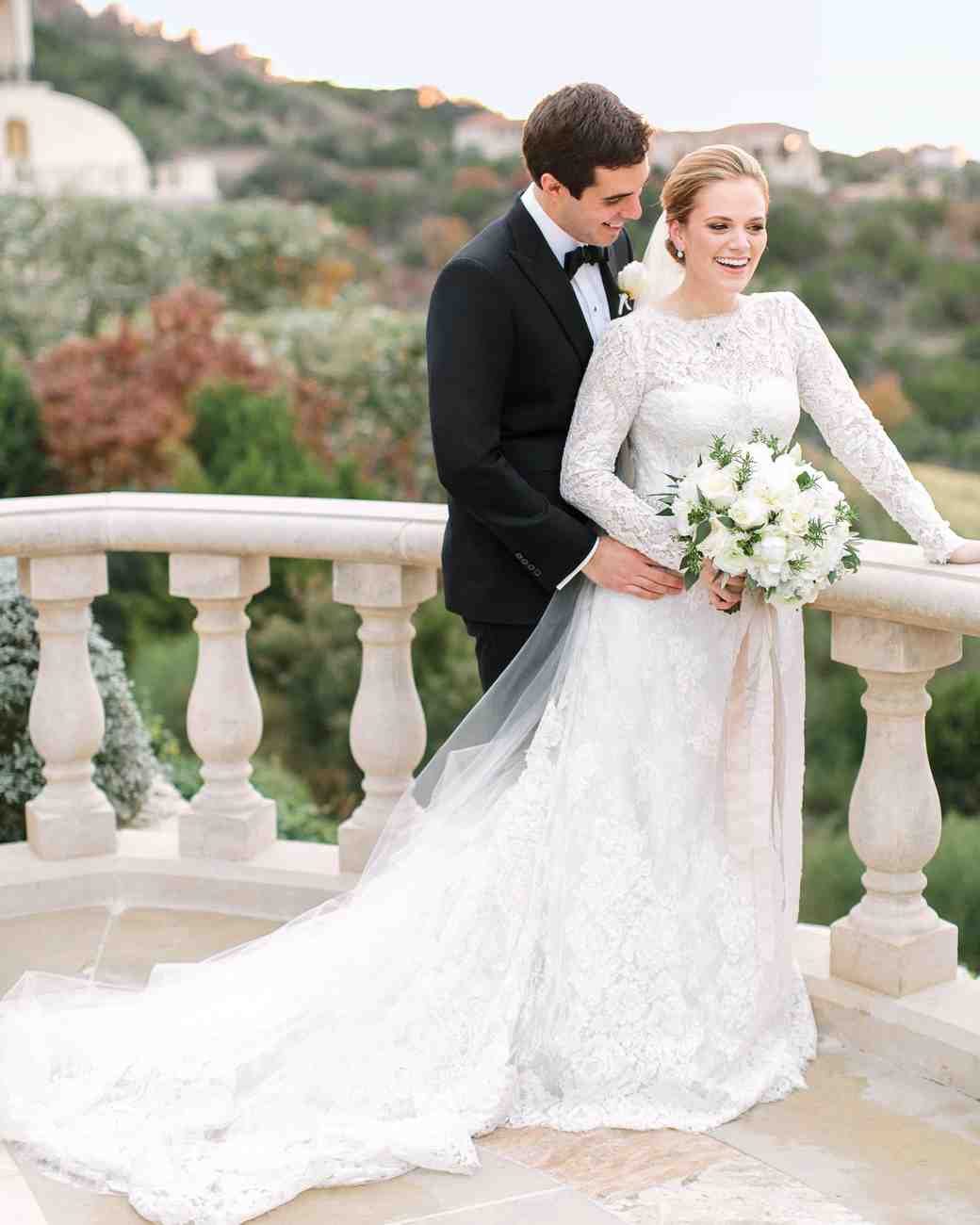 A Winter Wedding At Villa In Austin Martha Weddings Mallory And Go