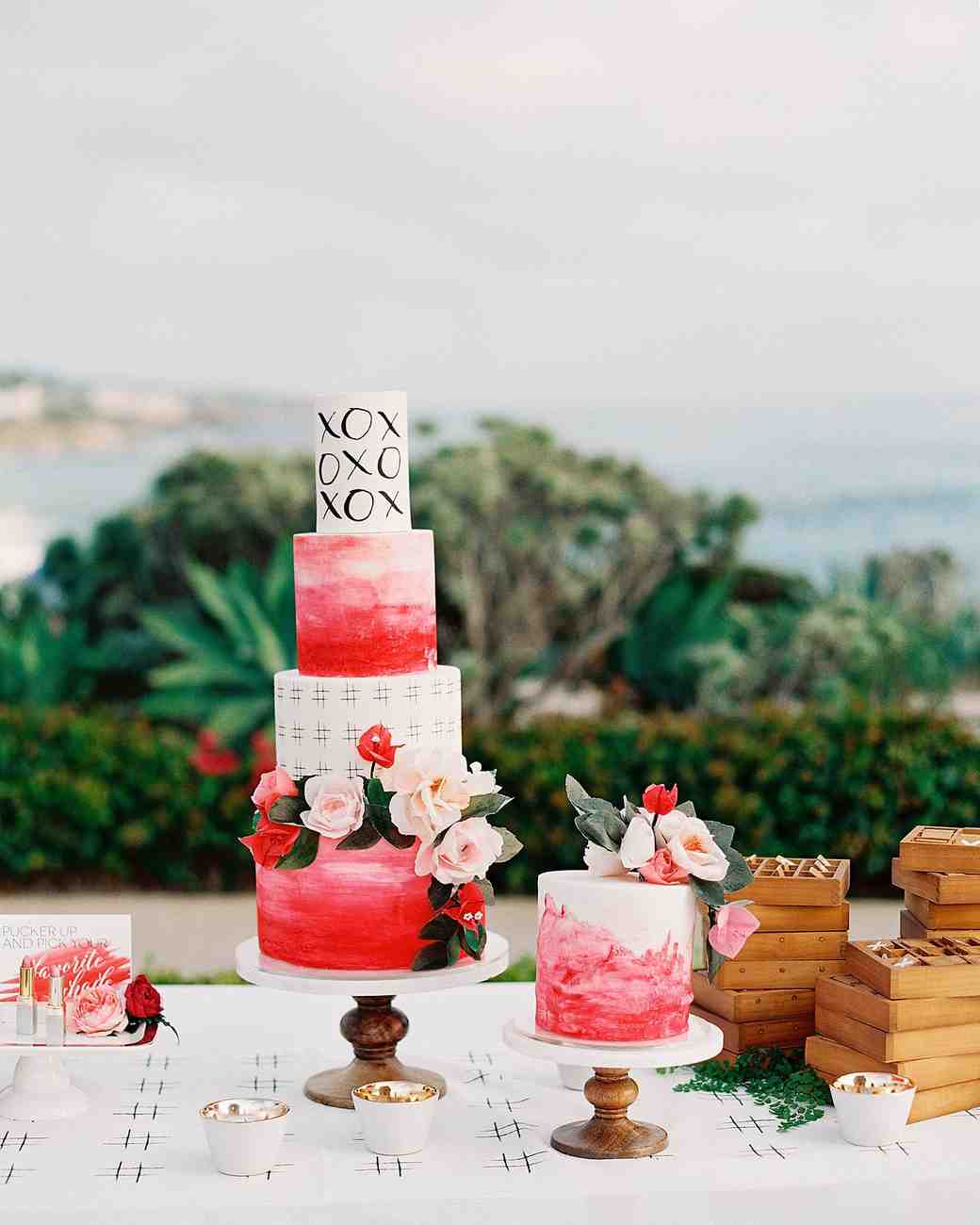 66 Colorful Wedding Cakes Martha Stewart Weddings