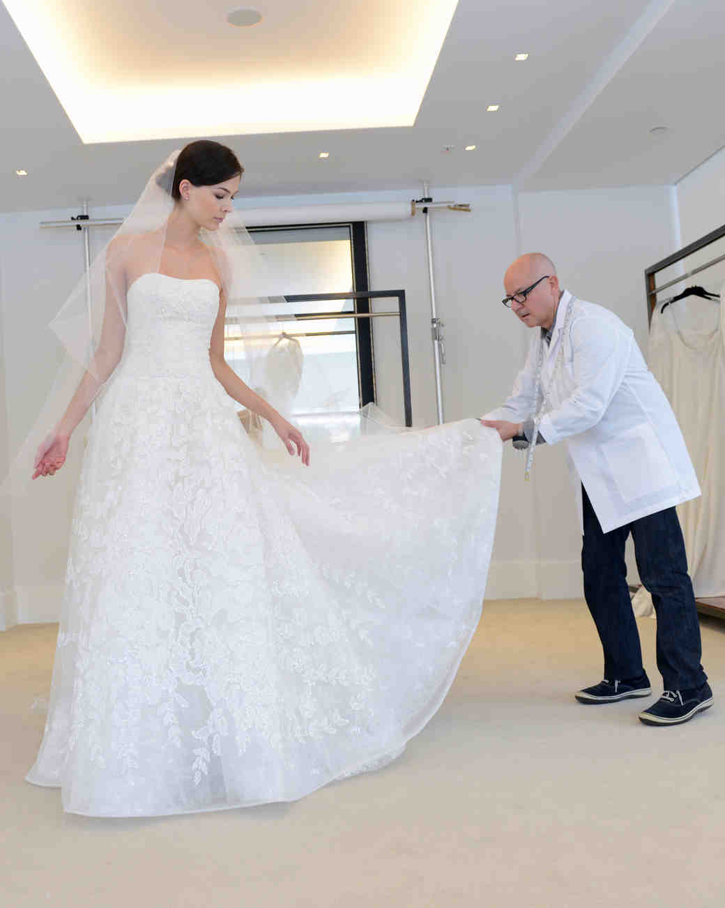 A Diary Of The Making Wedding Dress Behind Seams With A Diary Of The Making Wedding Dress Behind Seams With Carolina Herrera Martha Weddings