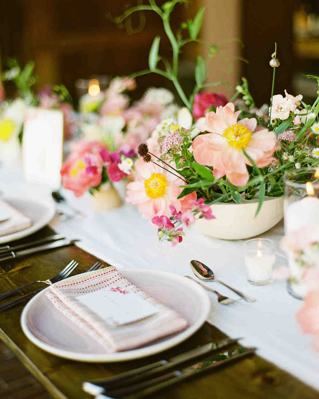 The Prettiest Peony Wedding Centerpieces Martha Stewart Weddings