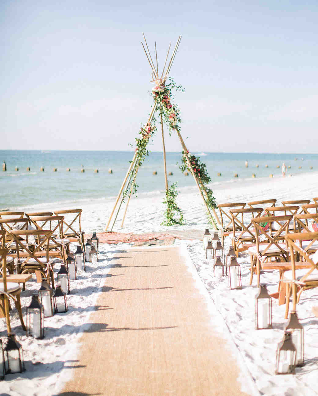 Beautiful Ideas From Beach Weddings Martha Stewart Weddings