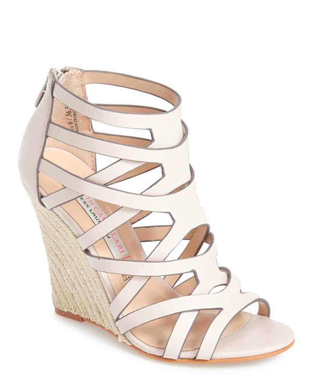 summer wedding shoes for bride