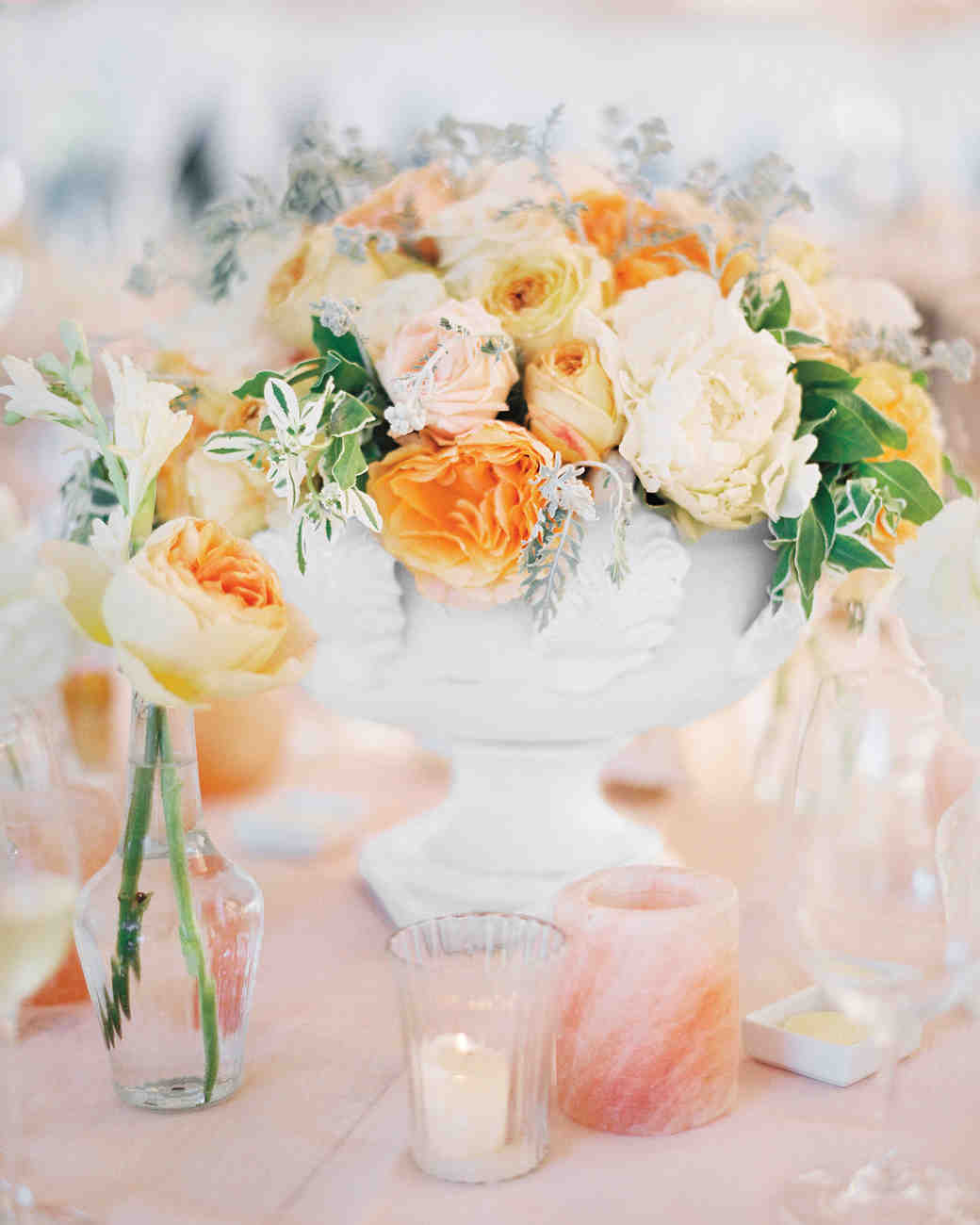 22 Totally Chic Vintage Centerpieces Martha Stewart Weddings