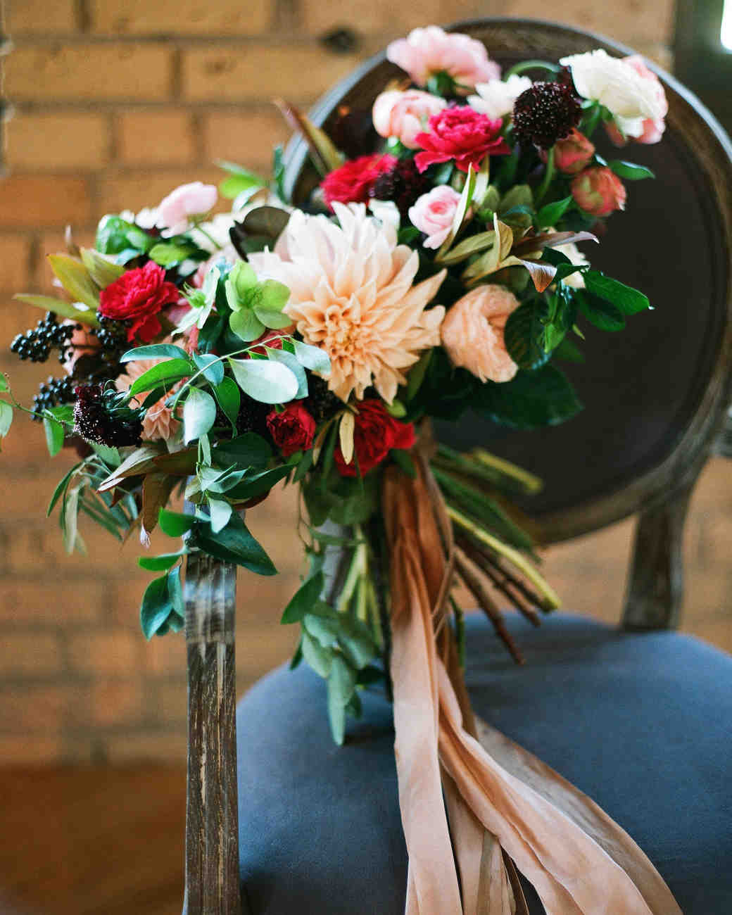 34 Romantic Red Wedding Bouquets Martha Stewart Weddings