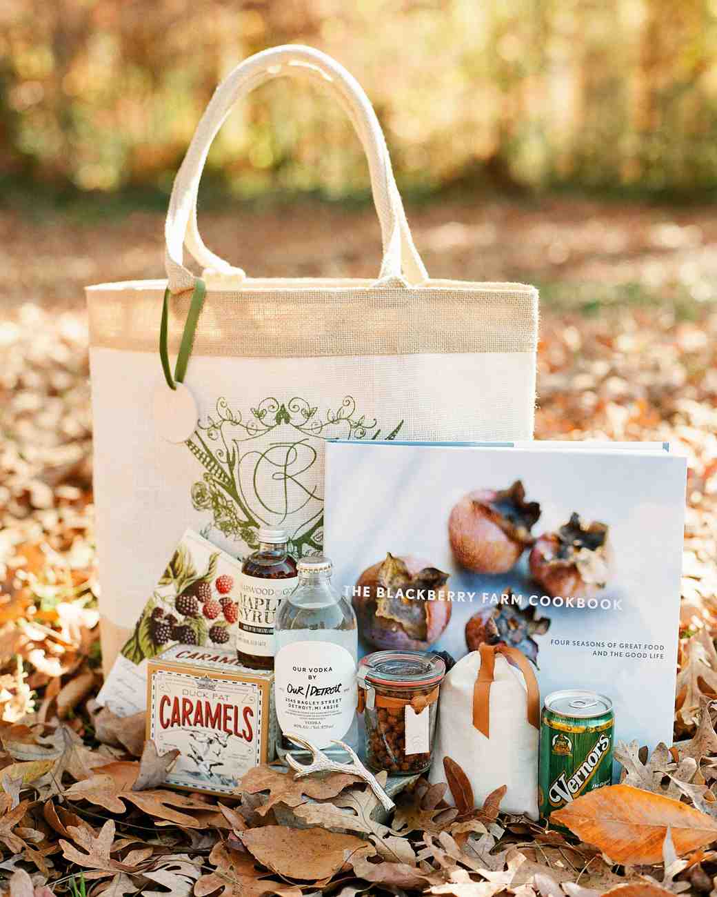 46 Welcome  Bags  from Real Weddings  Martha Stewart Weddings 