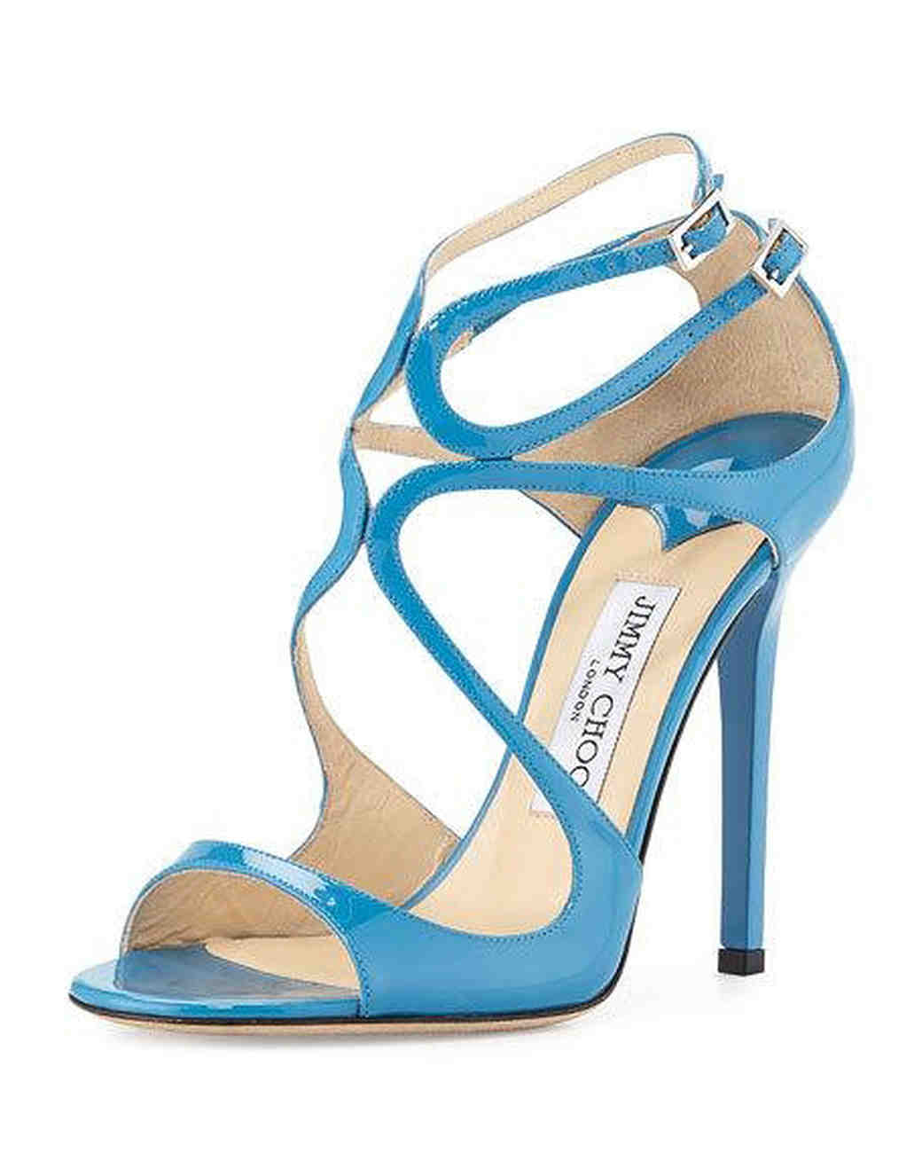 Chic Something Blue Wedding Shoes Martha Weddings
