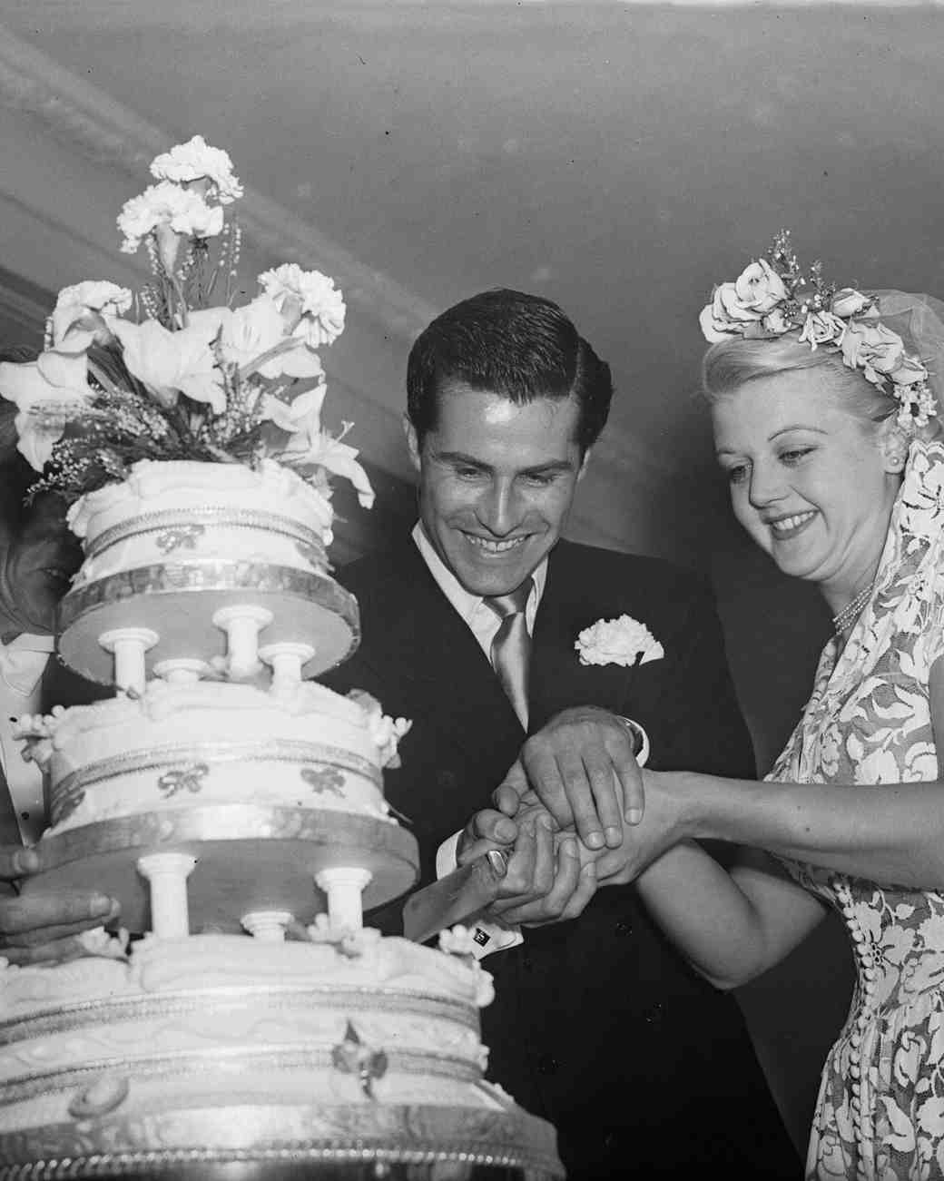 16 Vintage Celebrity Wedding Cakes You've Probably Never Seen | Martha ...