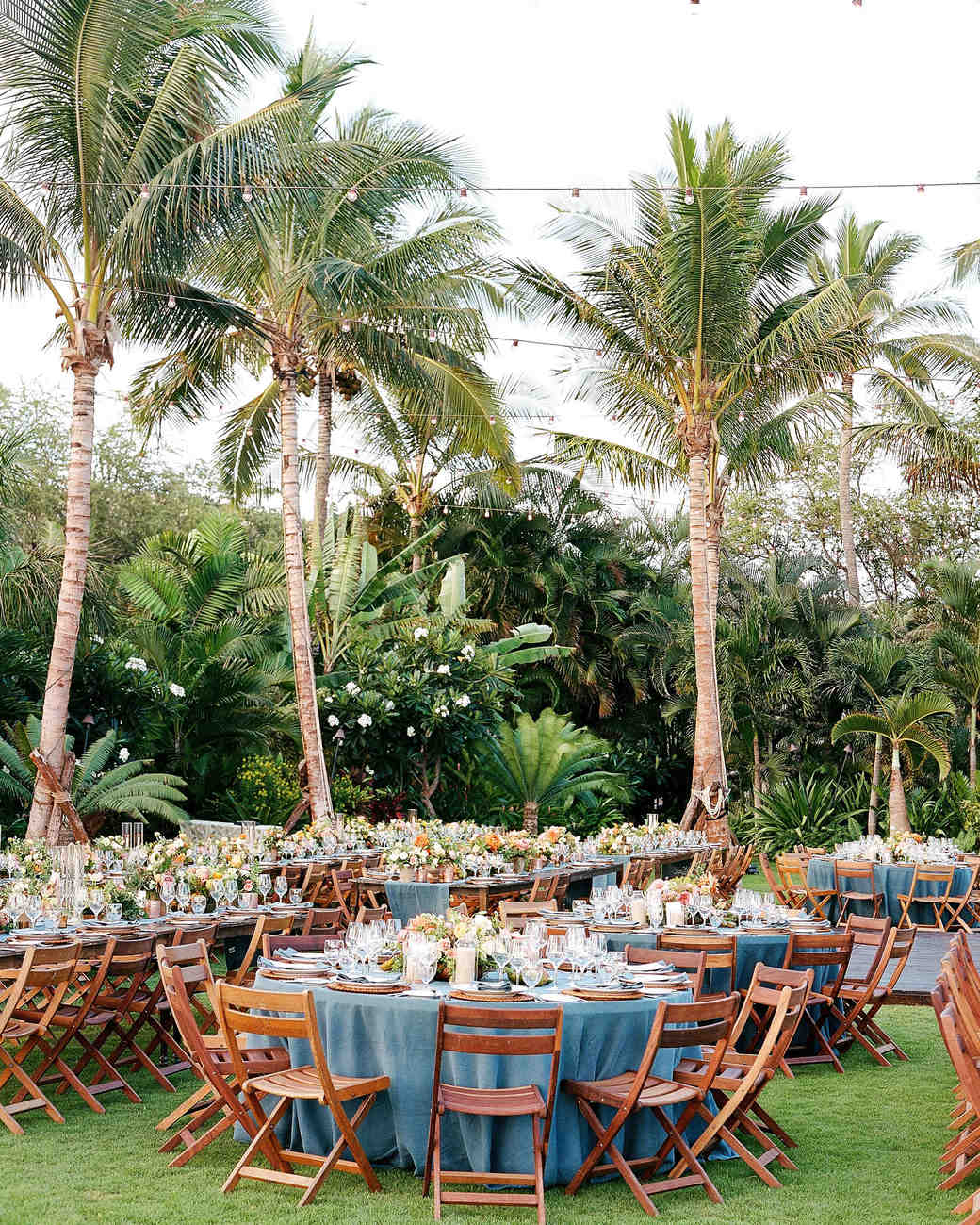 One Couples Tropical Destination Wedding In Hawaii Martha Stewart
