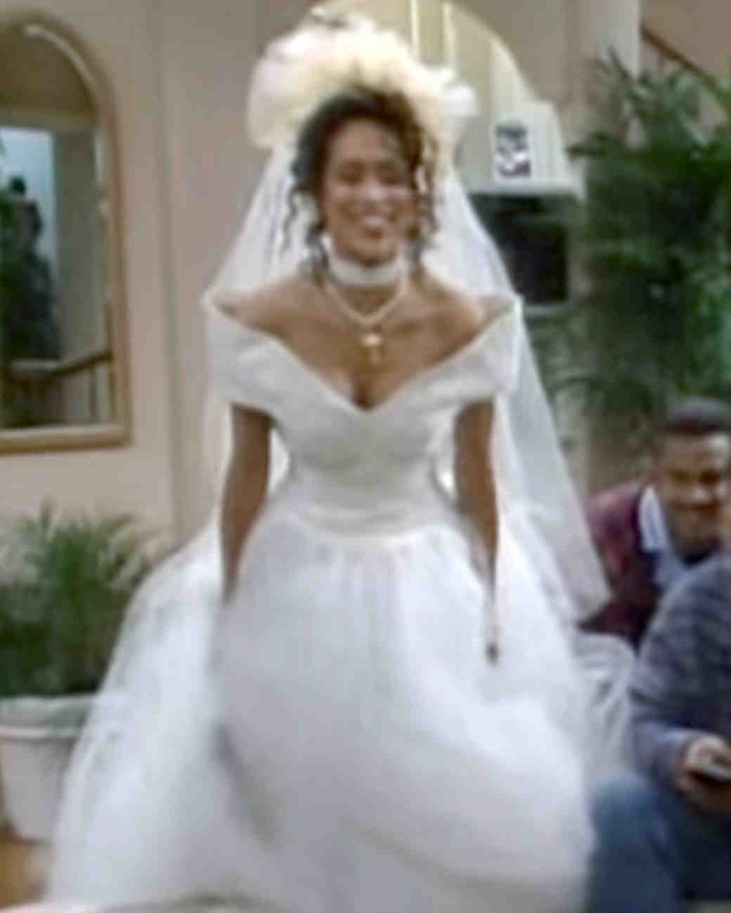 Iconic Tv Wedding Dresses That Stole The Show Martha Stewart Weddings 4346