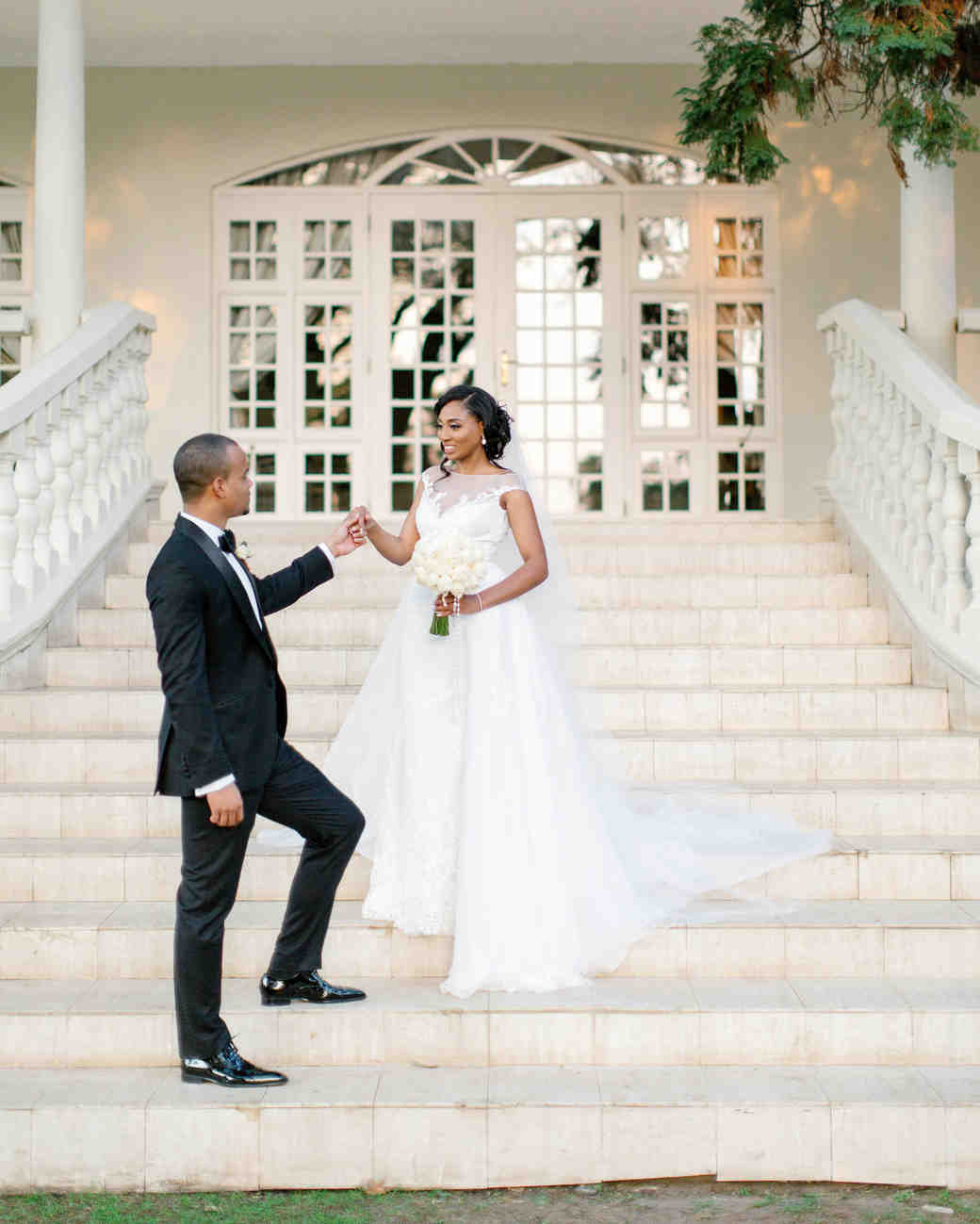 one couple s flower filled destination wedding in johannesburg