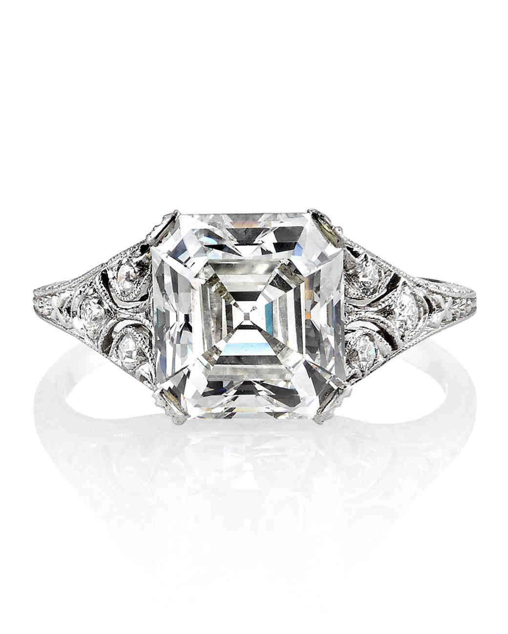Platinum Diamond Cluster Engagement Rings Platinum Diamond Cluster Engagement Rings