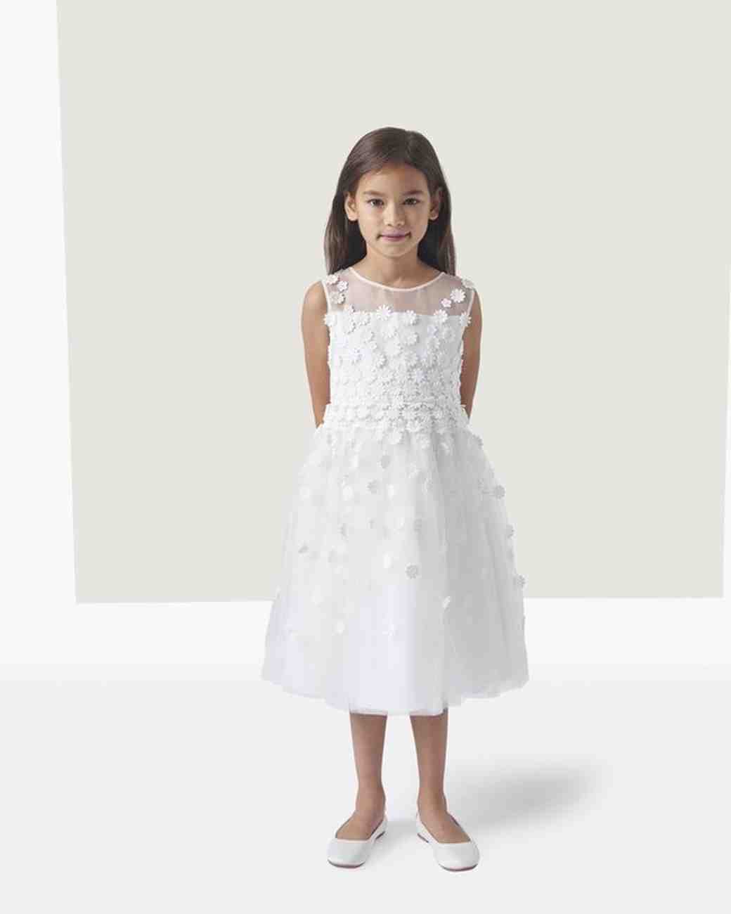 Our Favorite Sleeveless Flower Dresses Martha Weddings Oscar De La A Kids Fl Dress Sleeveless Flower Dresses