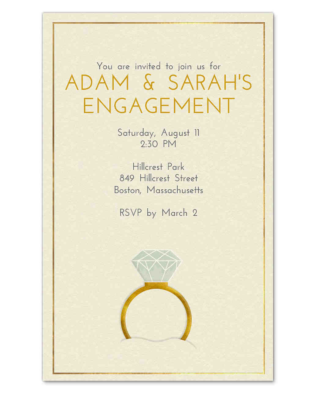 29 paperless engagement party invitations martha stewart weddings