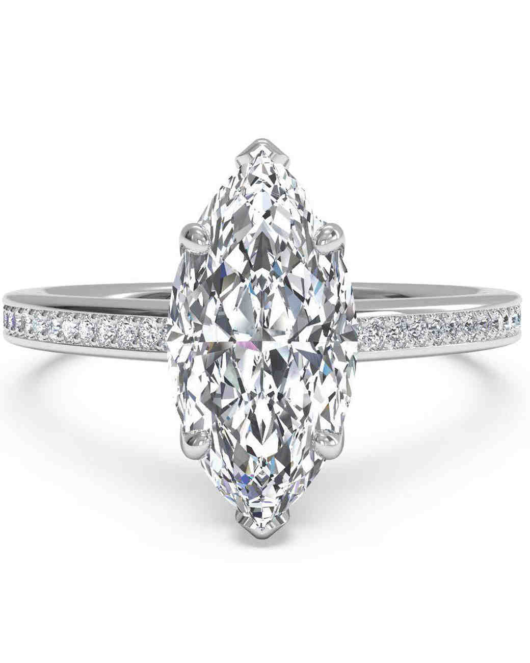 Diamond Micro Pave Band Engagement Ring Diamond Micro Pave Band Engagement Ring